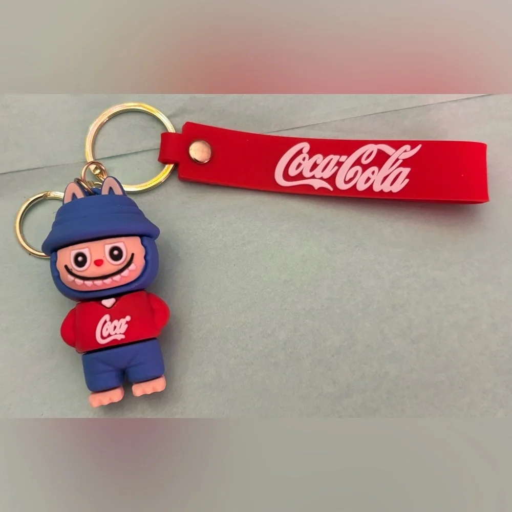 Coca-Cola Labubu Collectible Keychain